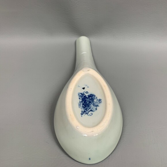 Flow Blue Ironstone English Transferware Extra Large Spoon Home Decor - Picture 7 of 9